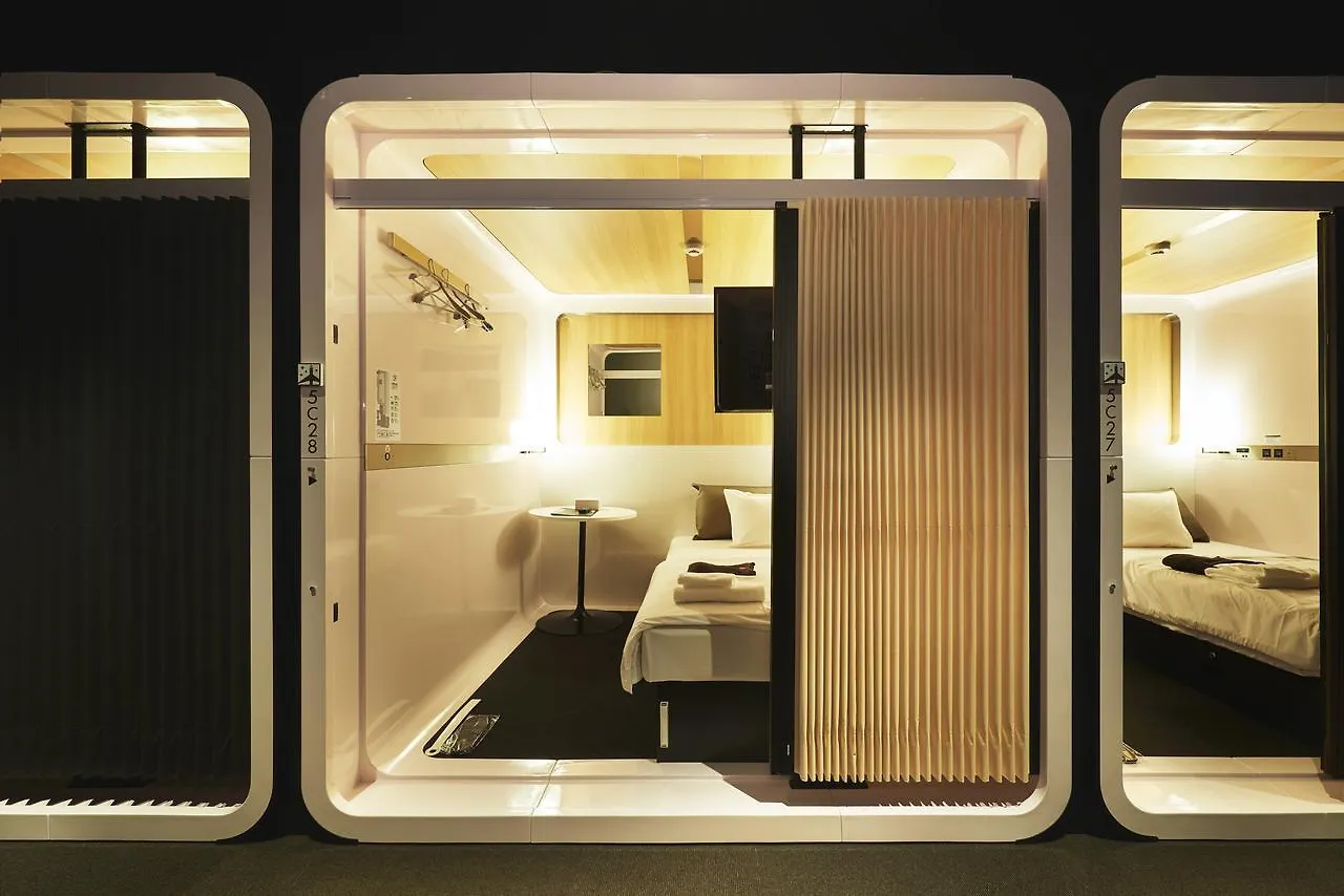 Capsule hotel First Cabin Nihonbashiyokoyamacho Tokyo Japan